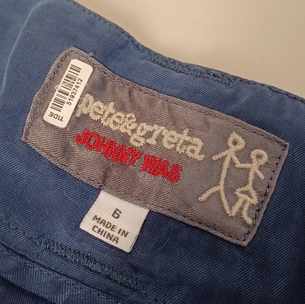 Johnny Was Hailey Soft Sz 6 Cargo Pants - Picture 9 of 14